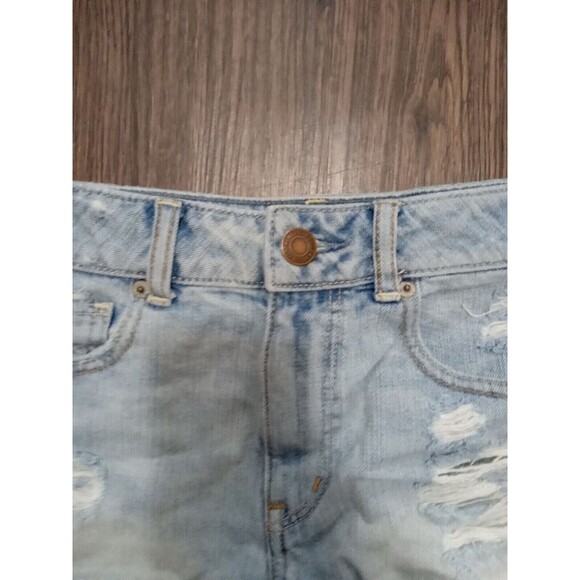 American Eagle Shorts Bundle Womens Size 6 Blue Distressed Cutoff Cotton - Picture 5 of 16